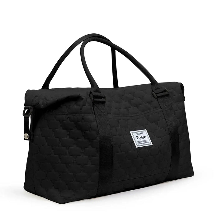Sac de voyage matelassé noir
