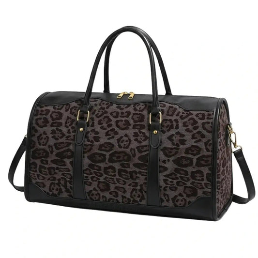 Sac de voyage Léopard noir