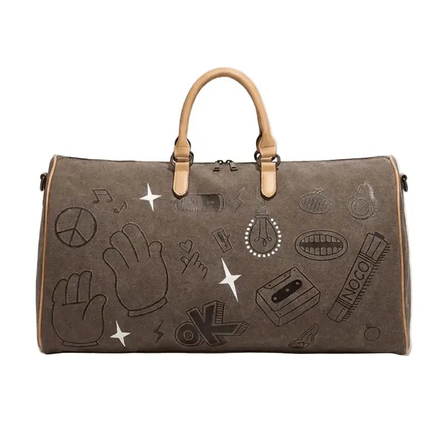 Sac de voyage original marron