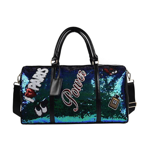 Sac de voyage paillette