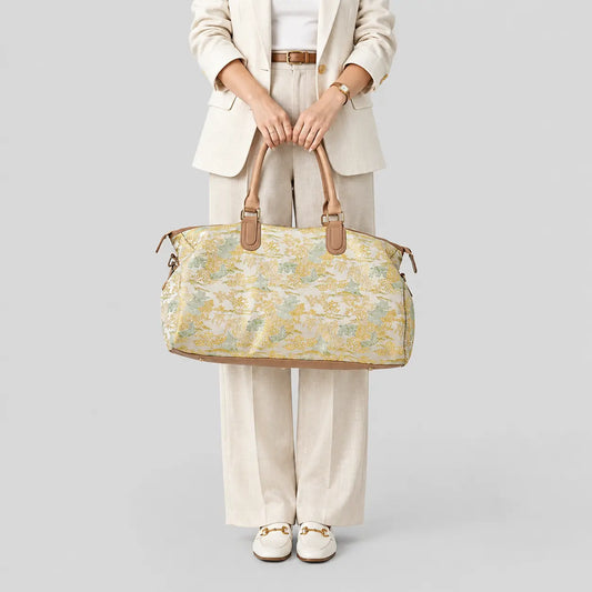 Sac de voyage femme à motif fleuri