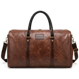 Sac de voyage vintage aspect cuir