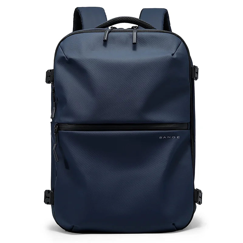 Sac à dos de voyage 30L avec antivol bleu