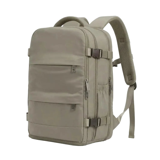Sac à dos de voyage beige 40x30x20