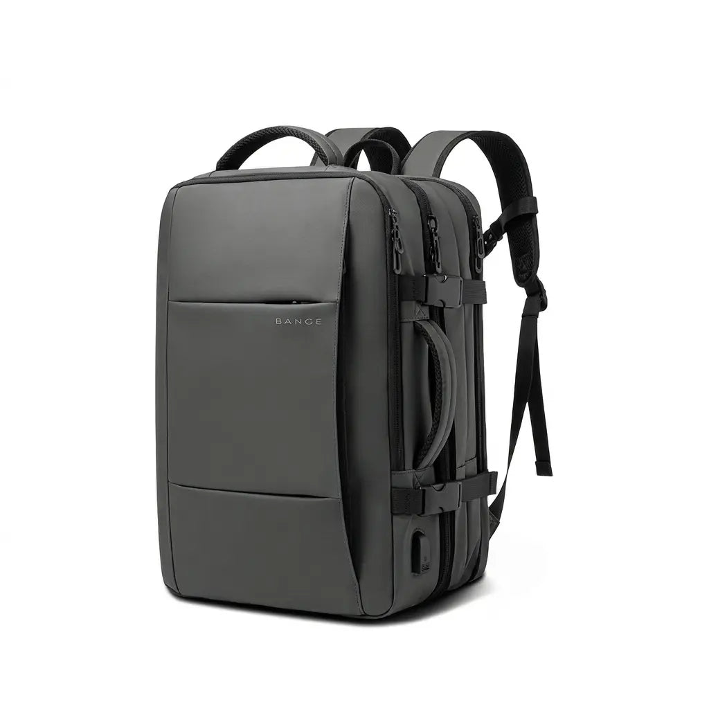 Sac à dos de voyage cabine extensible gris