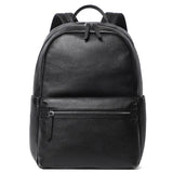 Sac à dos de voyage en cuir noir