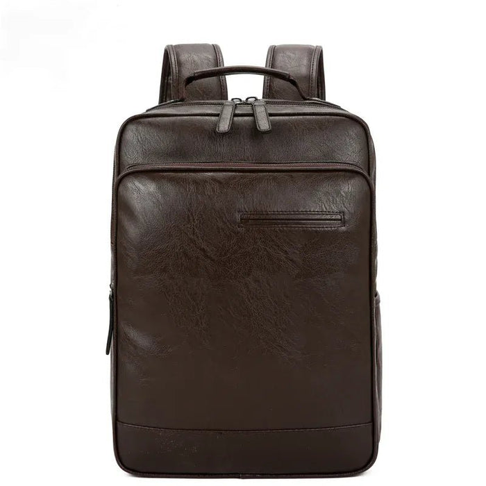 Sac à dos de voyage homme pour ordinateur marron