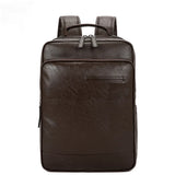 Sac à dos de voyage homme pour ordinateur marron