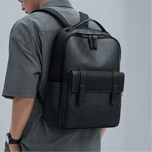 Sac à dos de voyage monogramme noir