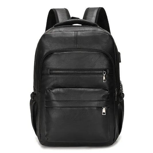 Sac à dos de voyage multi-poches en cuir