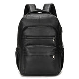 Sac à dos de voyage multi-poches en cuir