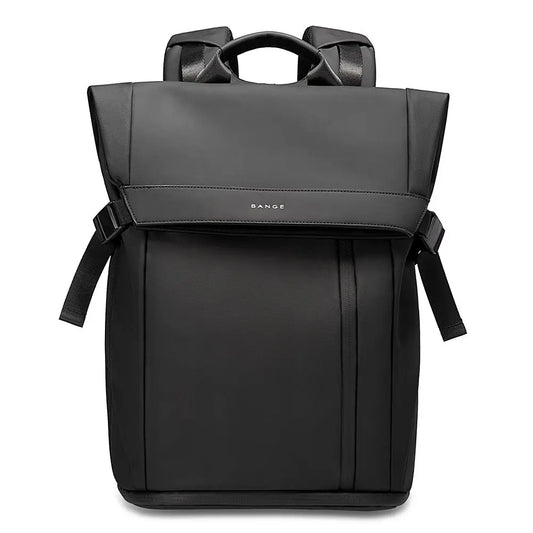 Sac à dos de voyage noir multi-compartiments