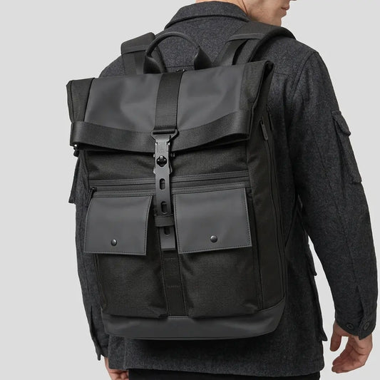 Sac à dos de voyage noir pour homme