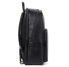 Sac à dos de voyage tendance en cuir noir