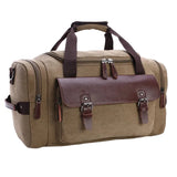 Sac fourre-tout de voyage en toile beige