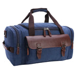 Sac fourre-tout de voyage en toile bleu