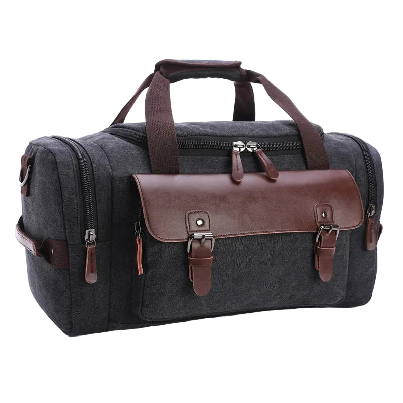 Sac fourre-tout de voyage en toile noir