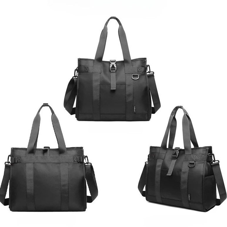 Sac voyage bandoulière noir homme