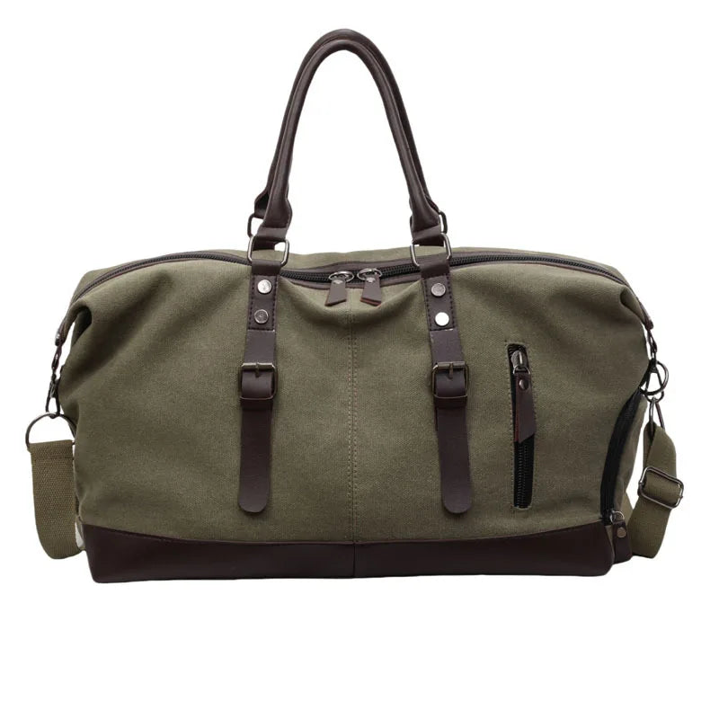 Sac de voyage week-end femme en toile