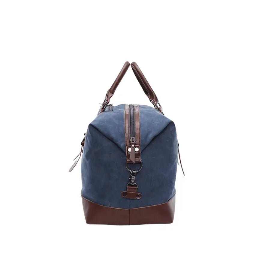 sac de voyage cabine en toile bleu